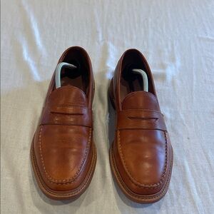 Allen Edmonds Dornoch Classic Brown Leather Loafers EUC SZ 11